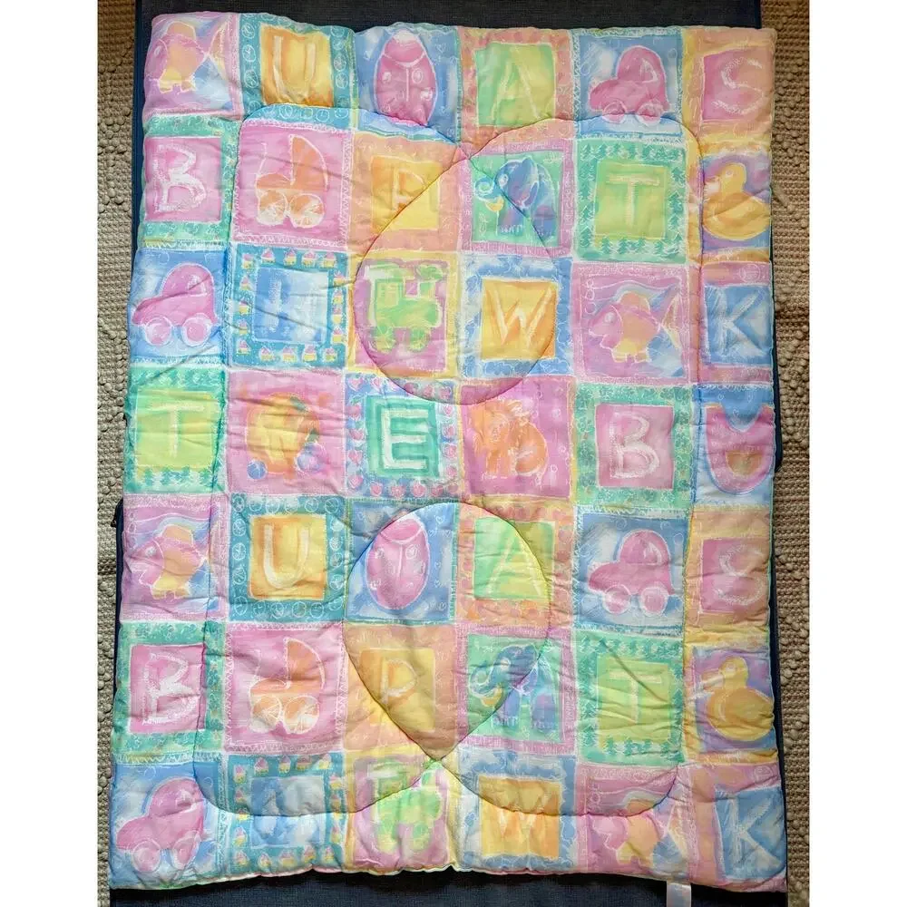 Vintage 90s Baby Comforter